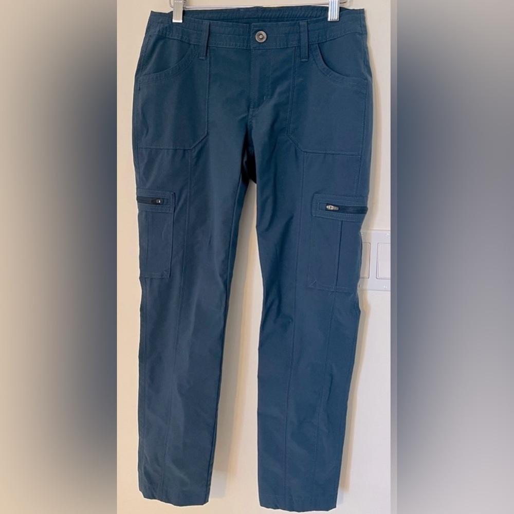Kuhl Women’s Horizn 6 Pocket Hiking Blue Pants Size 6R sku#96